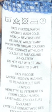 French Connection Women's Blue Floral Size 10 A-Line Short Dress