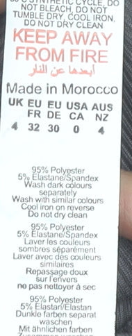 PrettyLittleThing Women’s Grey Off-Shoulder Ribbed Catsuit Size 4