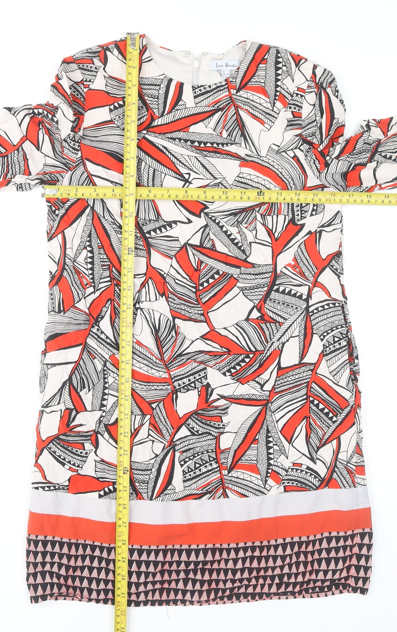 Love, Bonito Women’s Multicoloured Size 8 Shift Dress