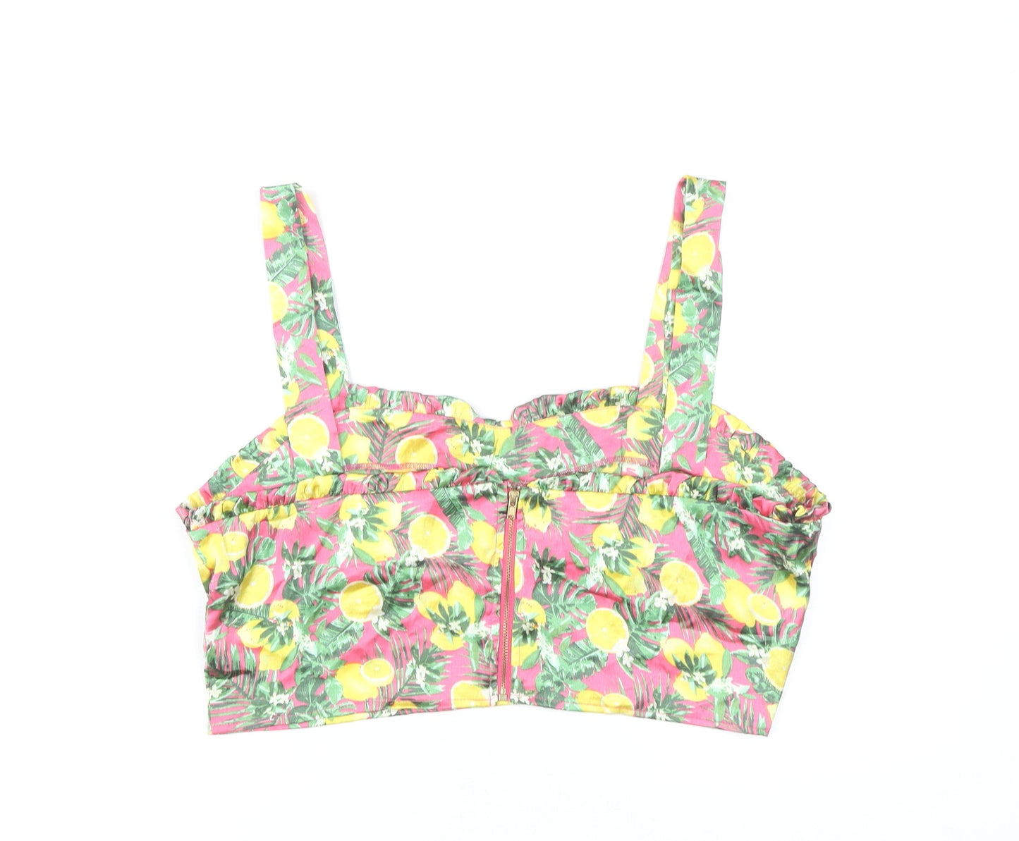 Womens UK Size 14 QED London Multicoloured Camisole Tank
