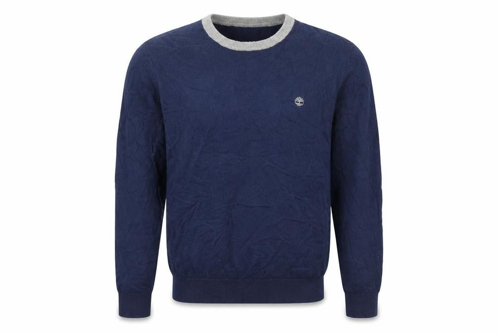 Mens UK Size S Timberland Blue Pullover Jumper