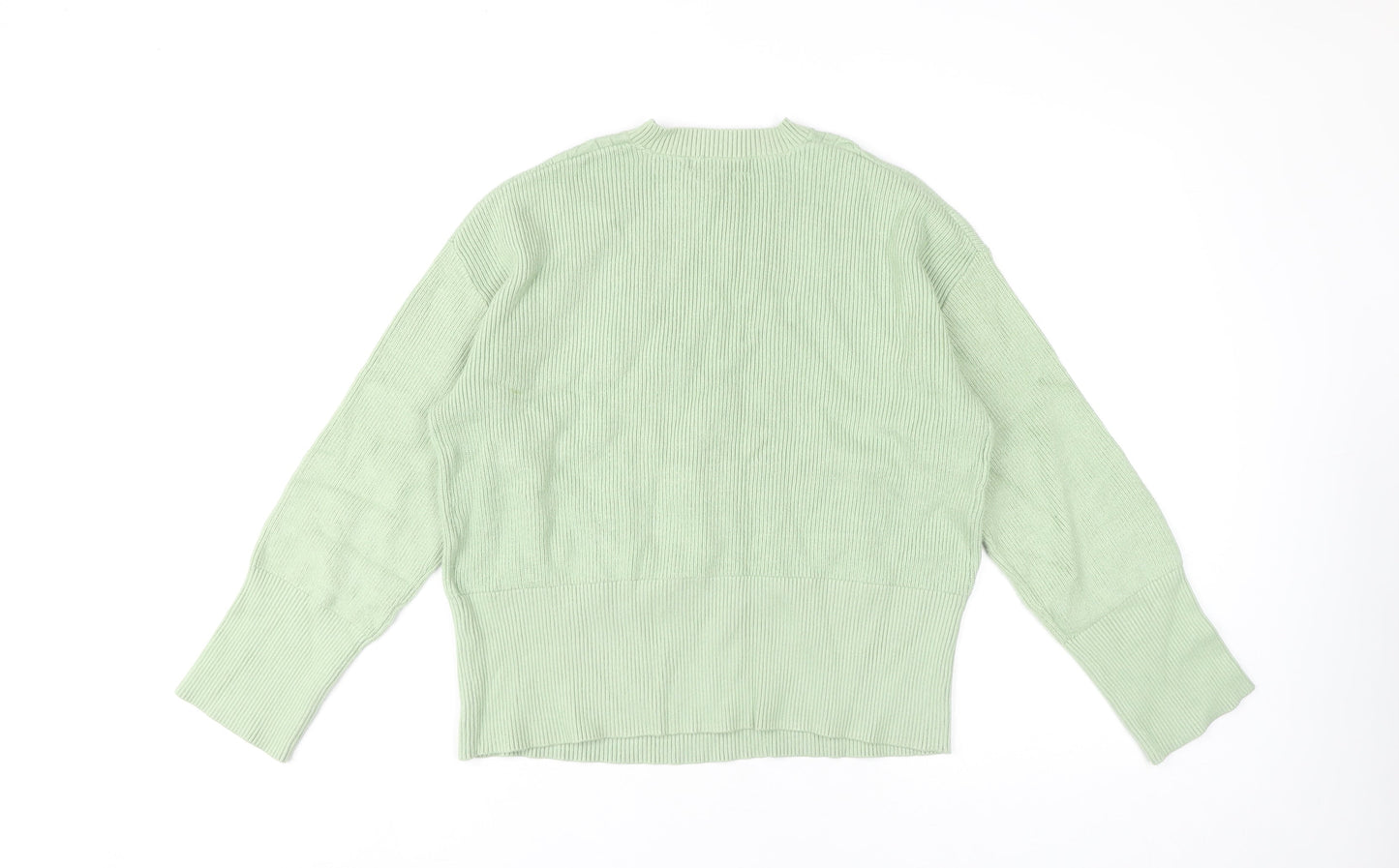 Womens UK Size M Marks and Spencer Green Pullover Jumper