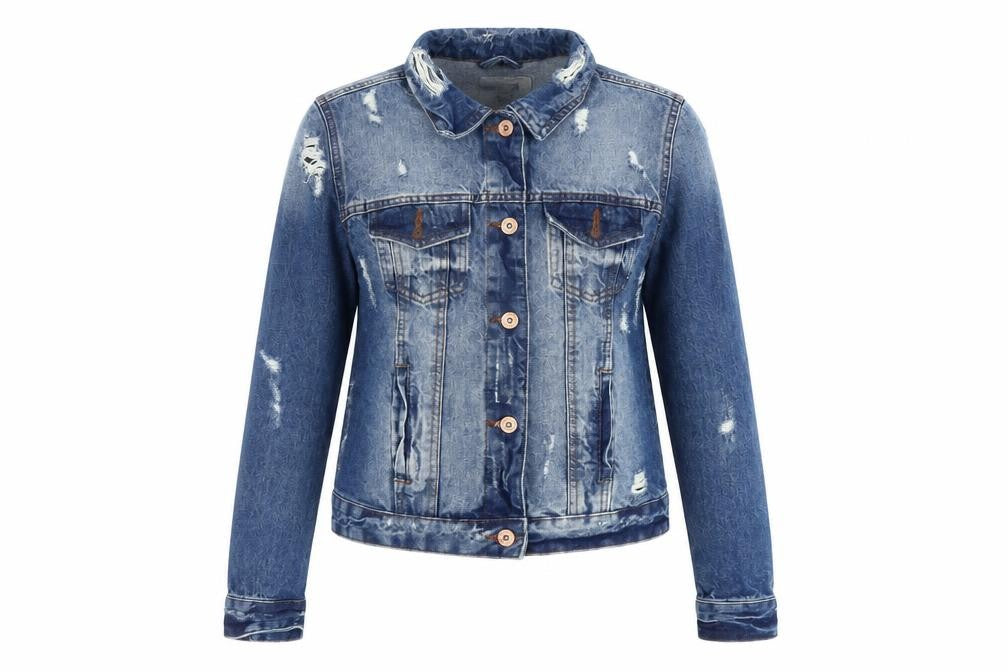 Womens UK Size 10 Denim Co. Blue Basic Jacket