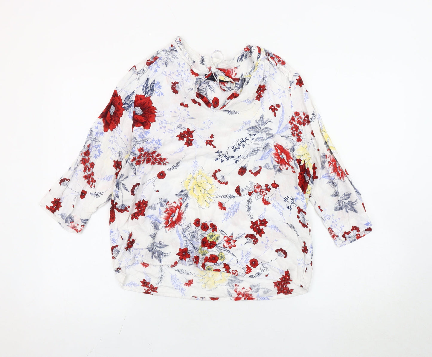 Womens UK Size 14 Marks and Spencer Multicoloured Tunic Blouse