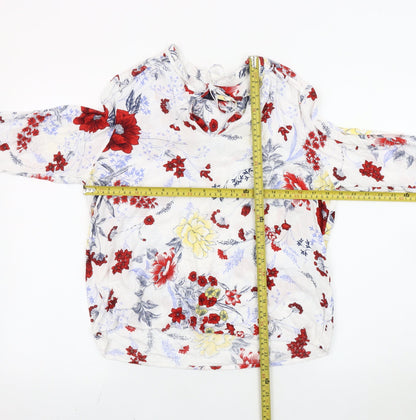 Womens UK Size 14 Marks and Spencer Multicoloured Tunic Blouse