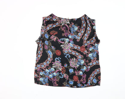 Womens UK Size 18 Red Herring Multicoloured Basic Blouse