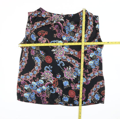 Womens UK Size 18 Red Herring Multicoloured Basic Blouse