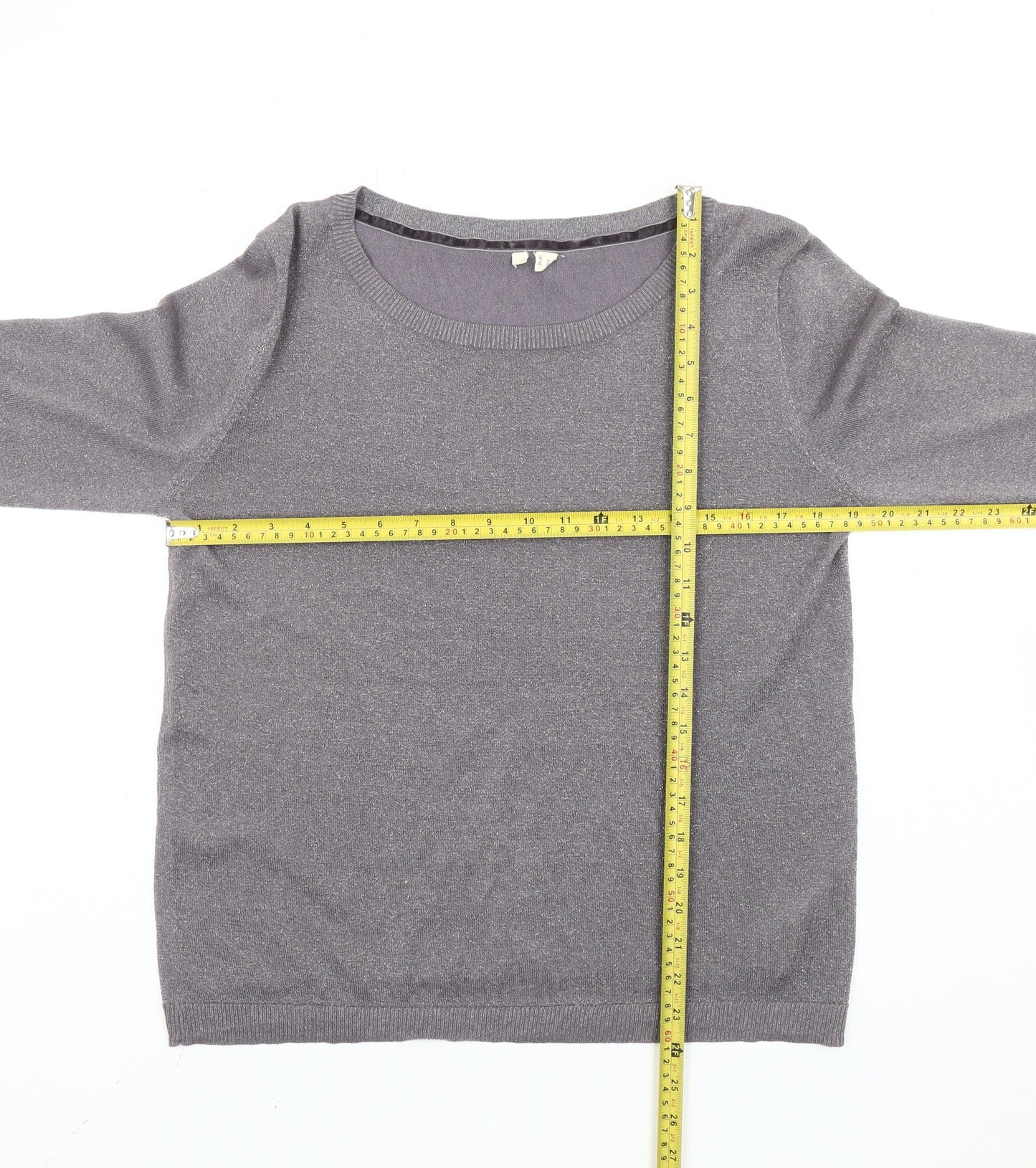 Womens UK Size 12 White Stuff Grey Pullover Jumper