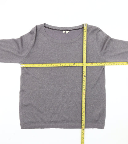 Womens UK Size 12 White Stuff Grey Pullover Jumper