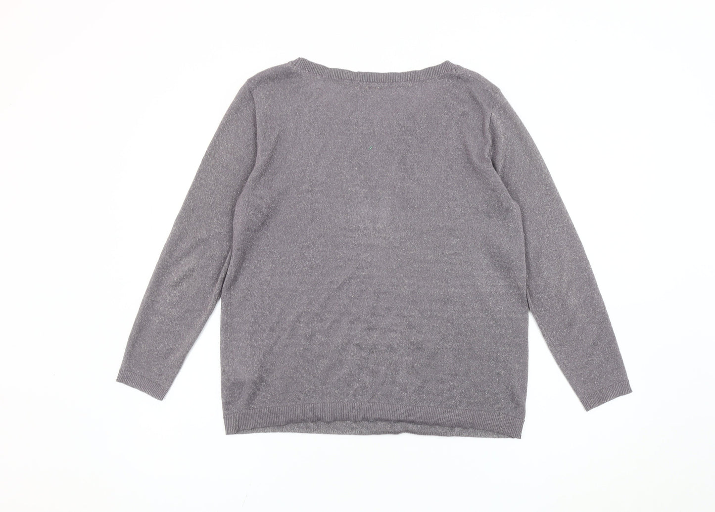 Womens UK Size 12 White Stuff Grey Pullover Jumper