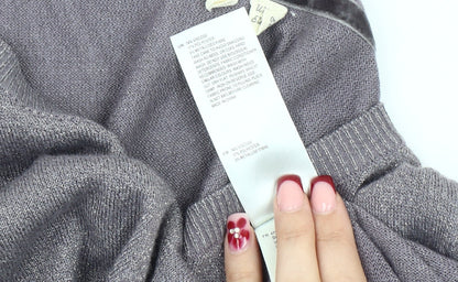 Womens UK Size 12 White Stuff Grey Pullover Jumper