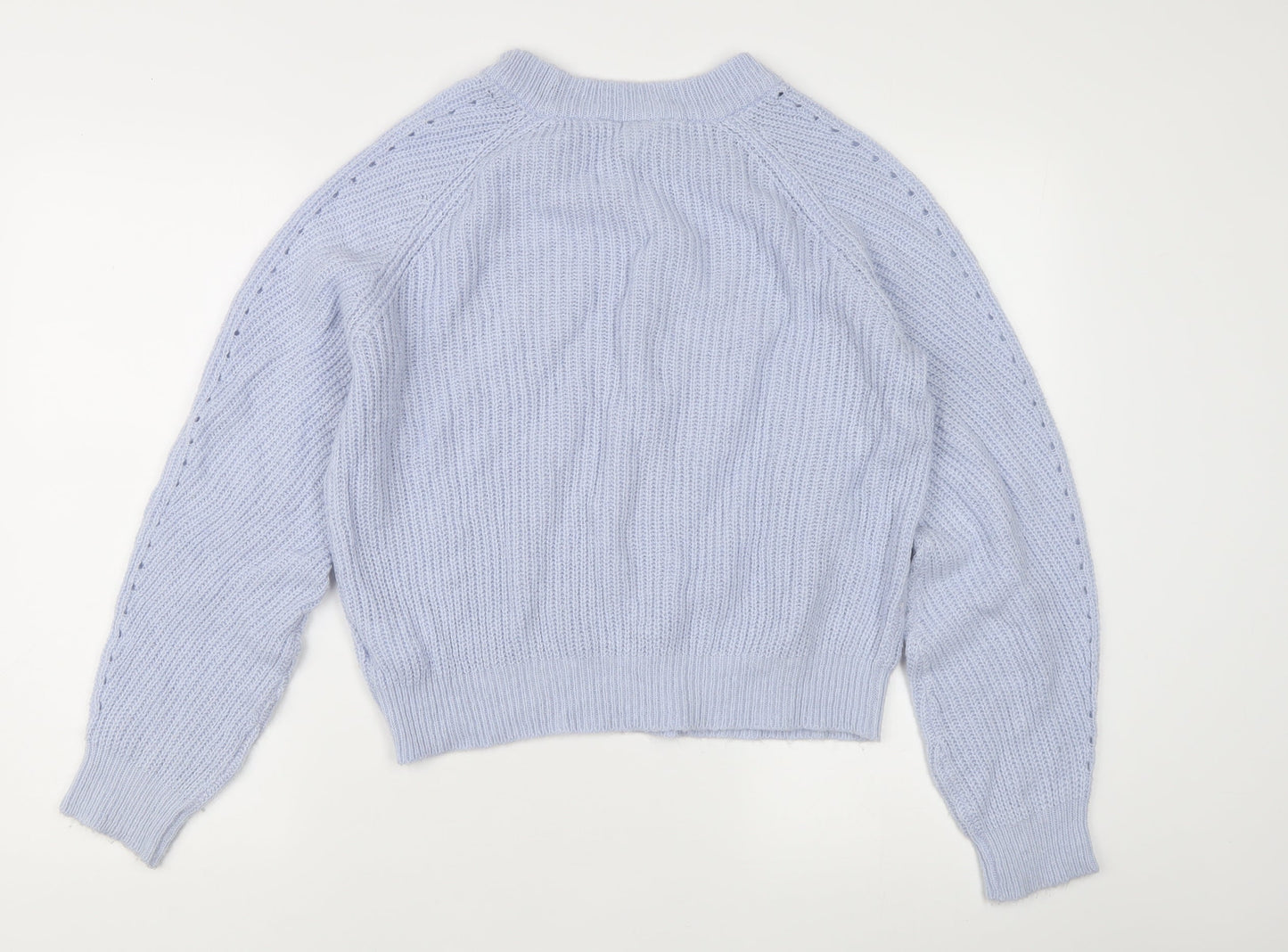 Womens UK Size M H&M Purple Pullover Jumper