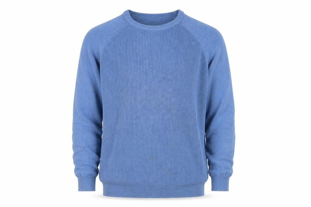 Mens UK Size 2XL Cotton Traders Blue Pullover Jumper