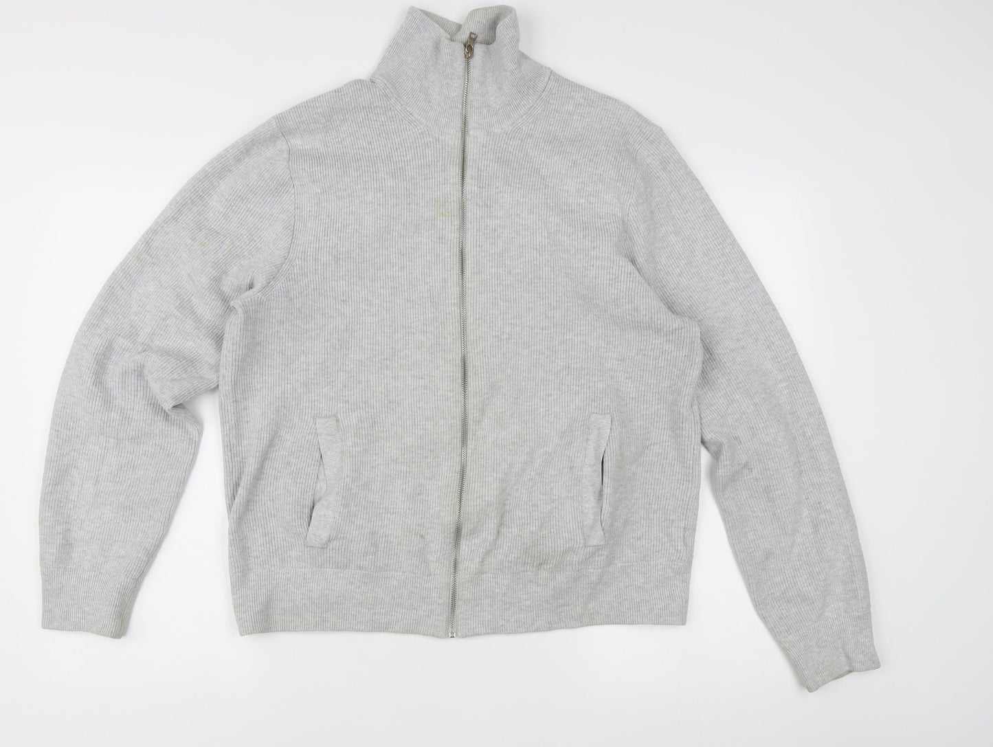 Mens UK Size L Marks and Spencer Grey Basic Jacket