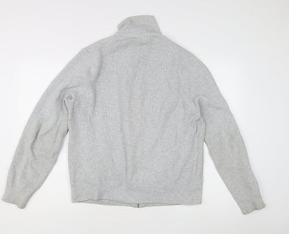 Mens UK Size L Marks and Spencer Grey Basic Jacket