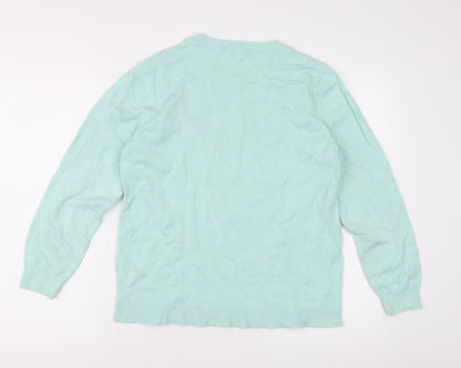 Womens UK Size 12 Bonmarché Green Pullover Jumper