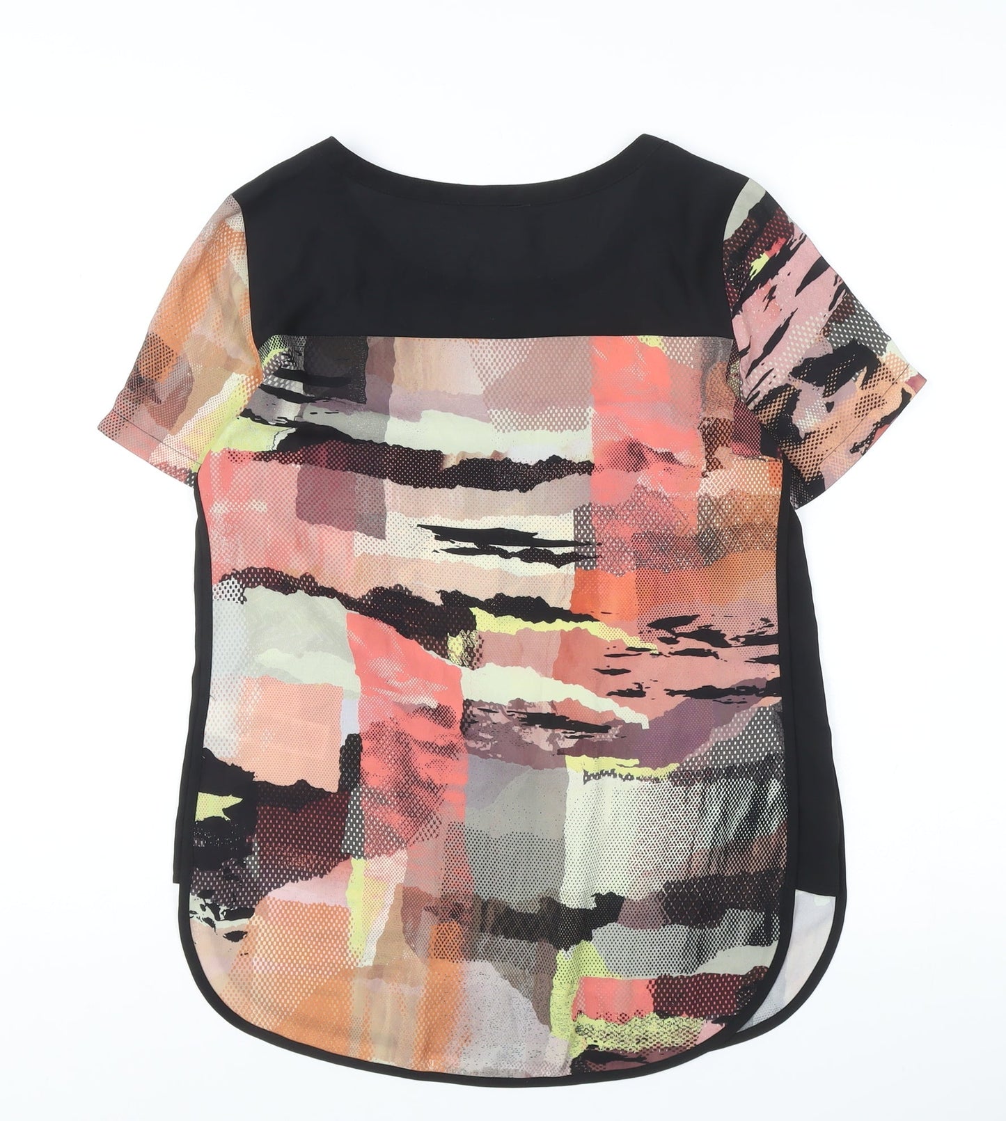 Womens UK Size 8 Marks and Spencer Multicoloured Basic Blouse