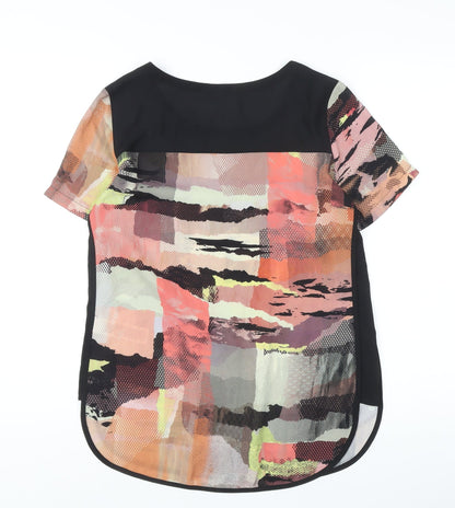 Womens UK Size 8 Marks and Spencer Multicoloured Basic Blouse
