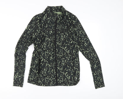 TU Women’s Green Animal Print Lightweight Softshell Jacket Size 16