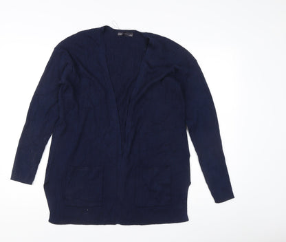 Womens UK Size M Marks and Spencer Blue Cardigan Jumper