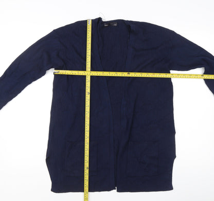 Womens UK Size M Marks and Spencer Blue Cardigan Jumper