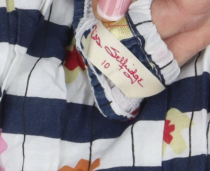 Miss Selfridge Women’s Multicoloured UK 10 Strapless Short Dress