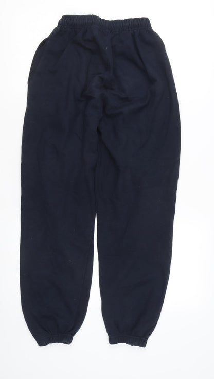 Gymshark Men's Black Fleece Sweatpants M Regular Fit Tapered Casual