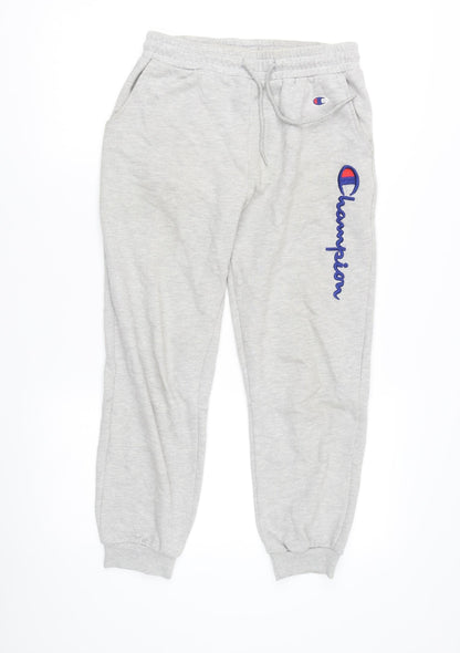 Champion Men's Grey L Jogger Fleece Activewear Trousers