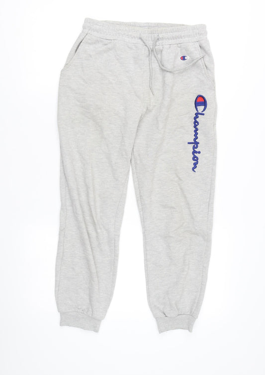 Champion Men's Grey L Jogger Fleece Activewear Trousers
