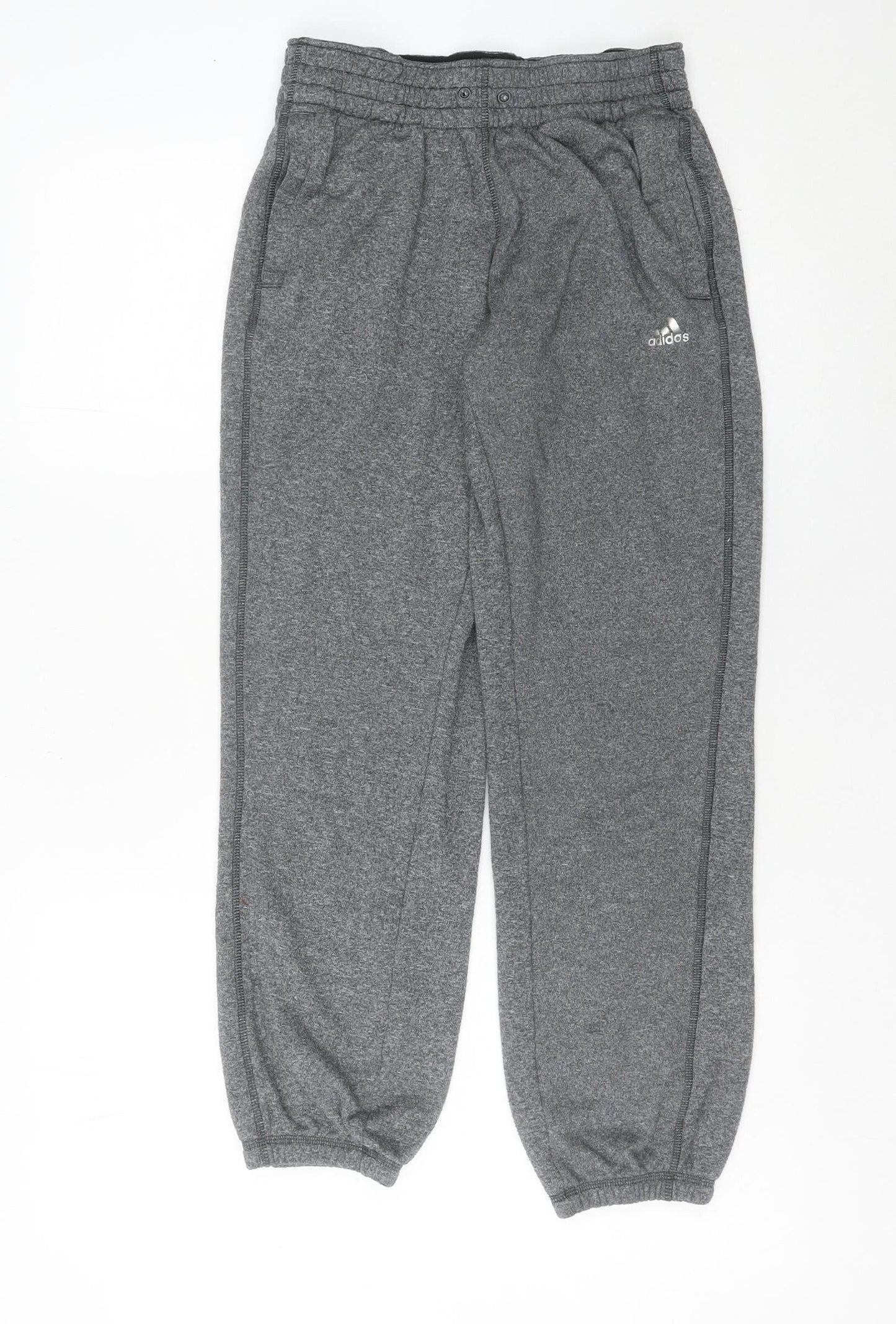 Womens UK Size 8-10 adidas Regular Fit Sweatpants Grey Trousers