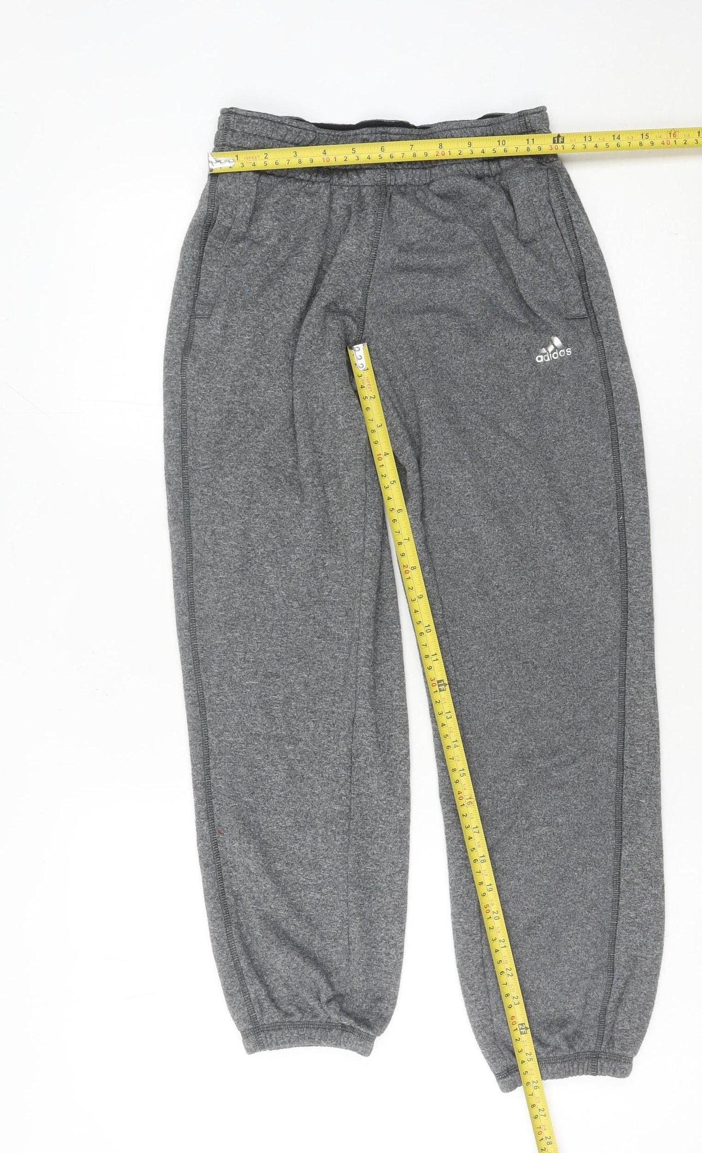 Womens UK Size 8-10 adidas Regular Fit Sweatpants Grey Trousers