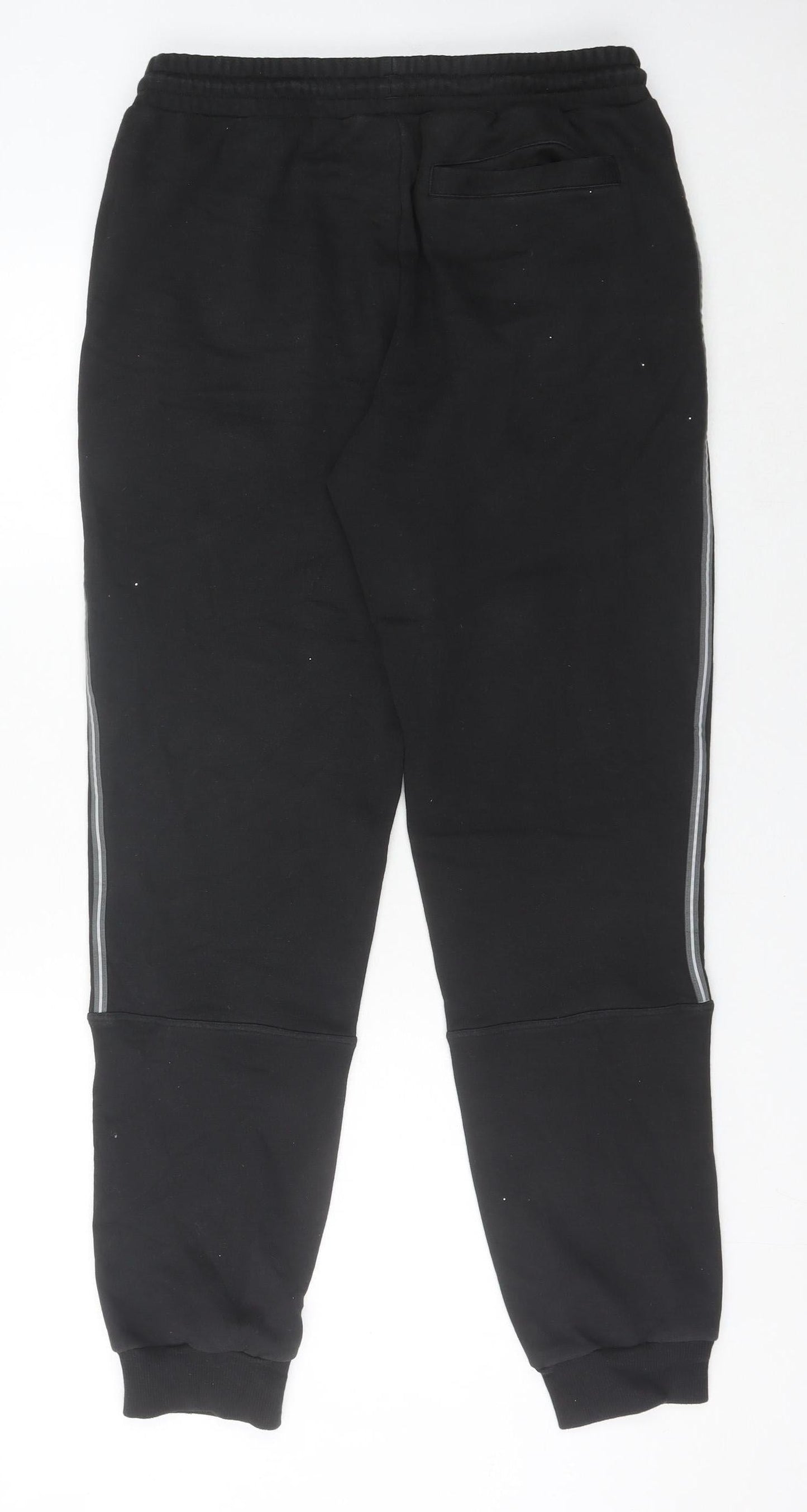 Puma Men’s Black Jogger Trousers M Regular Fit Fleece Autumn Winter