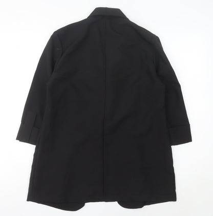 PrettyLittleThing Women's Black Shawl Collar Blazer UK 6 S
