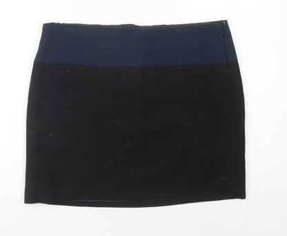 Gap Women’s Black Wool Blend High Rise Pencil Skirt UK 12
