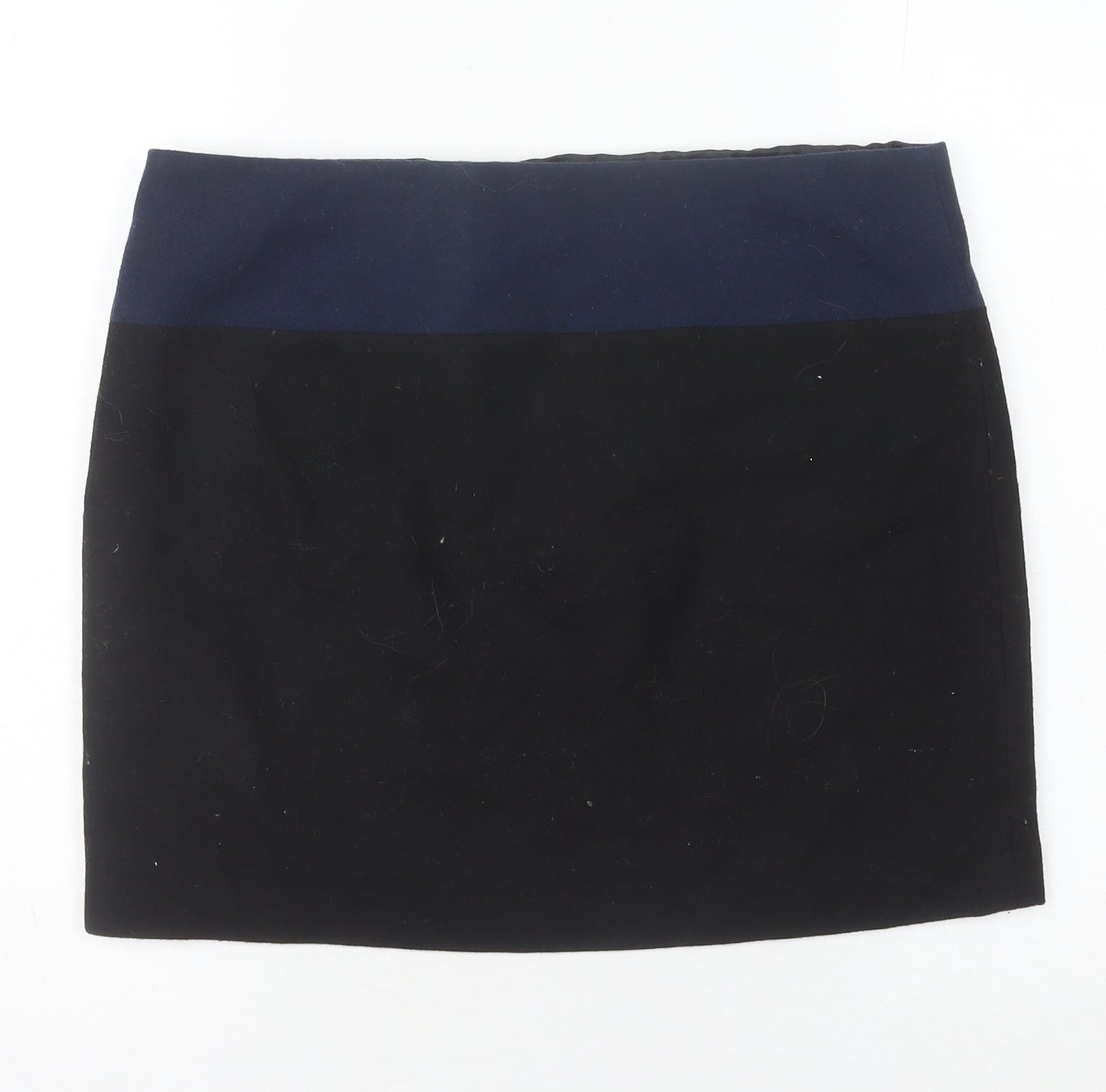 Gap Women’s Black Wool Blend High Rise Pencil Skirt UK 12