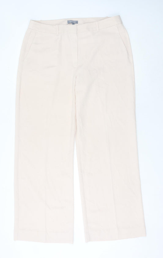 Womens UK Size 16 Principles Regular Fit  Beige Trousers