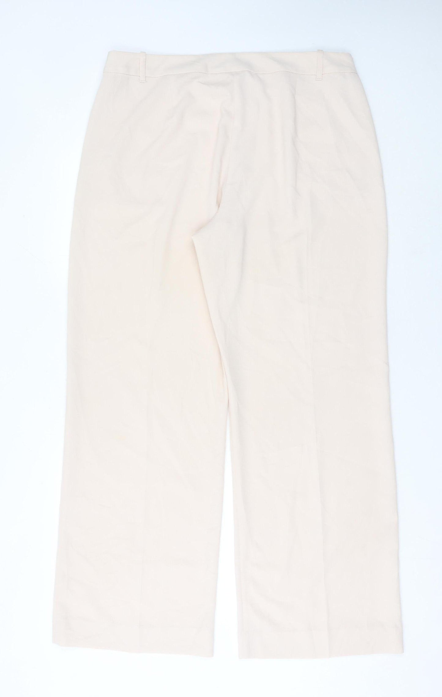 Womens UK Size 16 Principles Regular Fit  Beige Trousers