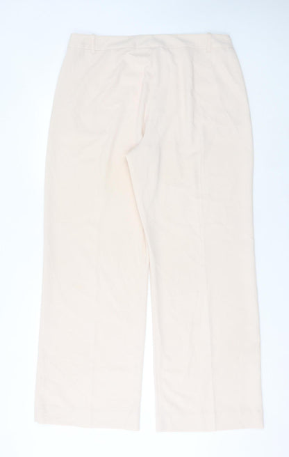 Womens UK Size 16 Principles Regular Fit  Beige Trousers