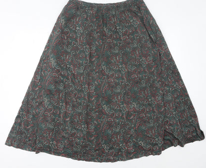 Womens UK Size 16 Country Collection A-Line Chiffon Skirt
