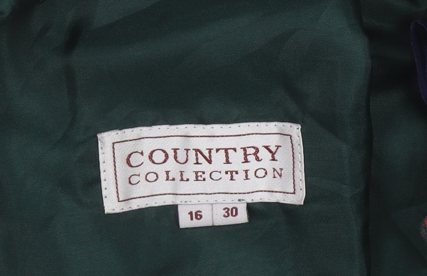 Womens UK Size 16 Country Collection A-Line Chiffon Skirt
