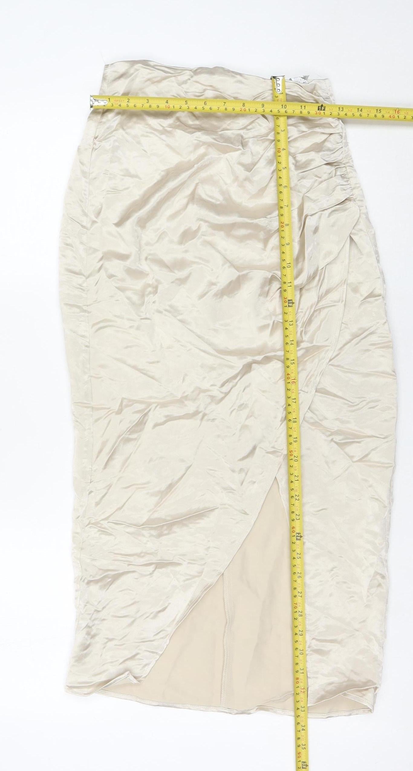 Womens UK Size XS Zara Wrap  Skirt