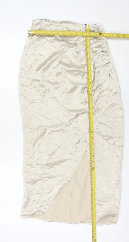 Womens UK Size XS Zara Wrap  Skirt