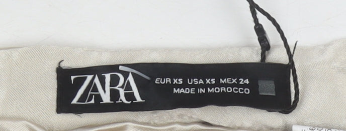 Womens UK Size XS Zara Wrap  Skirt