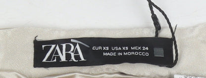 Womens UK Size XS Zara Wrap  Skirt