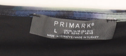 Primark Women’s Multicoloured Tie Dye Bodycon Dress Size 14-16
