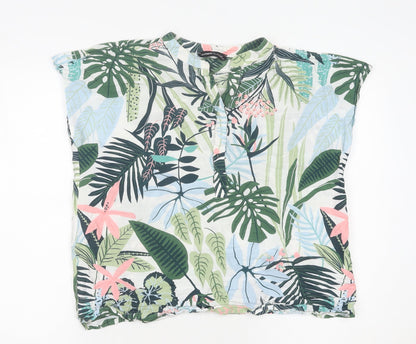 LC Waikiki Women’s Multicoloured Floral Tunic Blouse Size 12