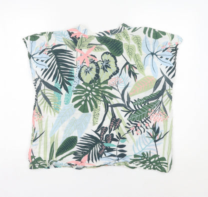 LC Waikiki Women’s Multicoloured Floral Tunic Blouse Size 12
