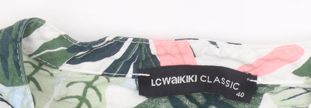LC Waikiki Women’s Multicoloured Floral Tunic Blouse Size 12