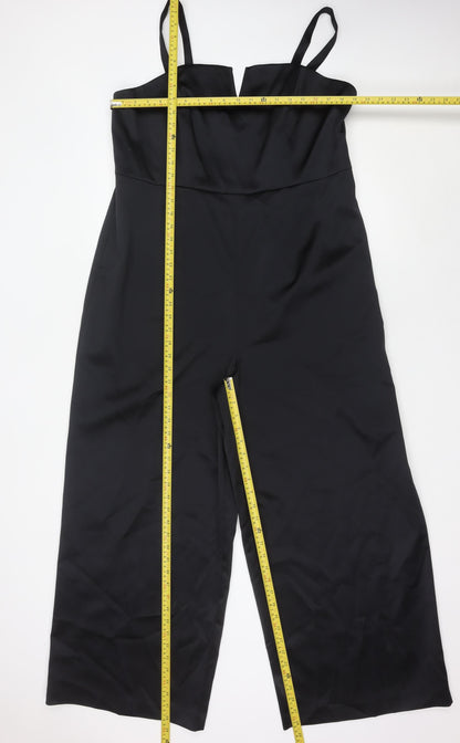 Marks and Spencer Women’s Black Jumpsuit Size 20 Wide-Leg Sweetheart