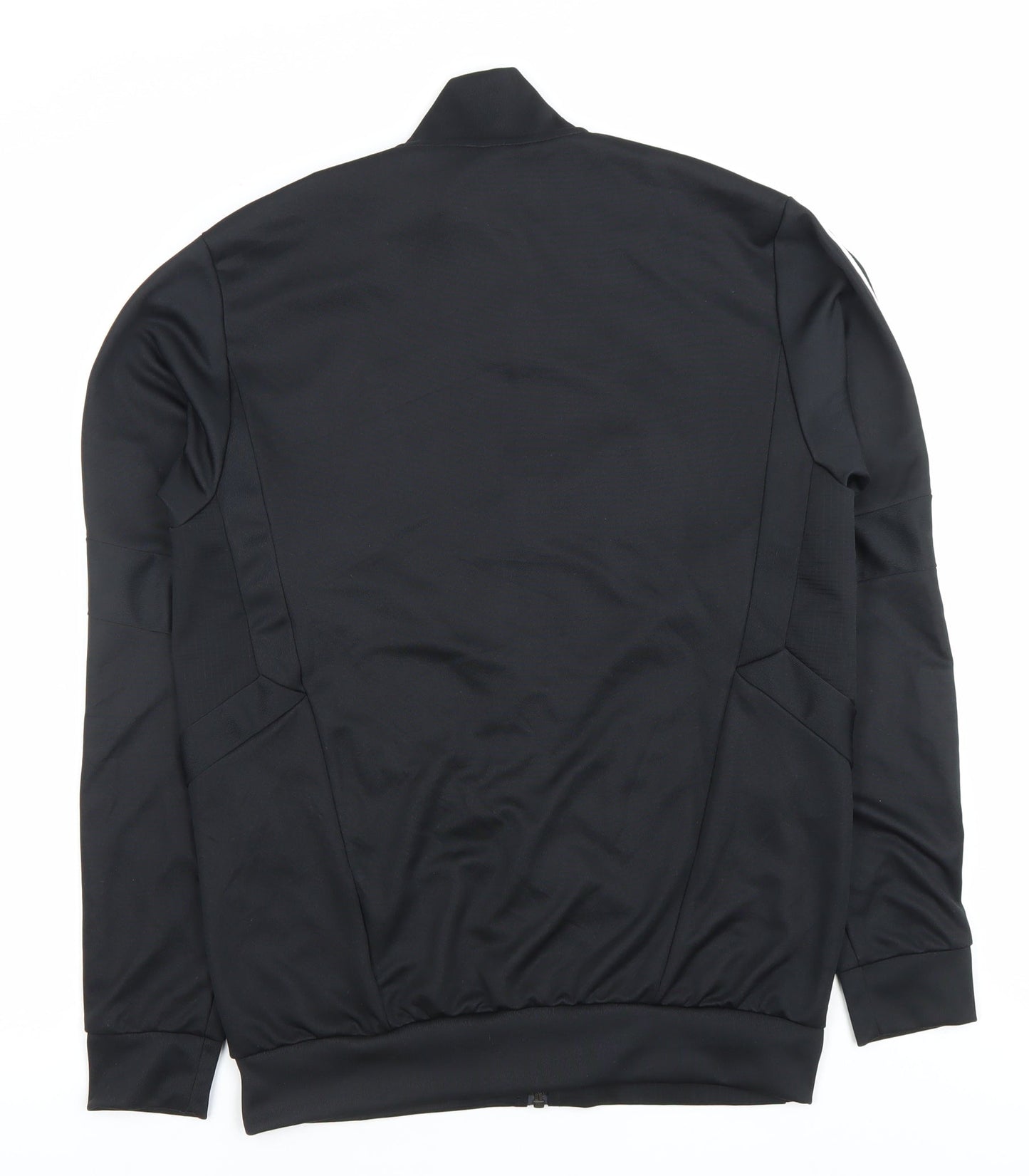 Adidas Men's Black Full Zip Sweatshirt S Sports Lightweight Jersey